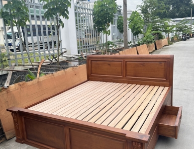 nội thất gỗ phòng ngủ củ chi