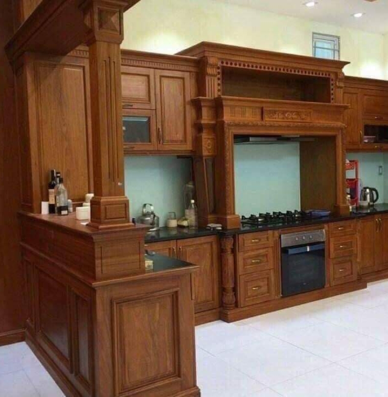 tủ bếp gỗ cao cấp chất lượng
